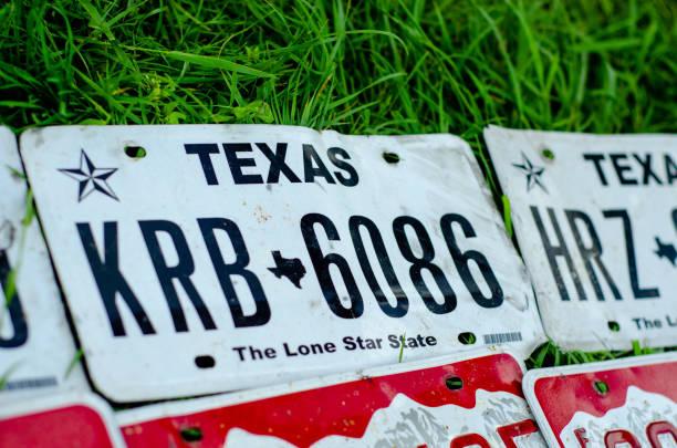 License Plates in the State of Texas